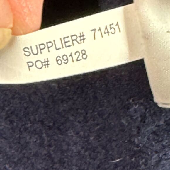 Polo Ralph Lauren Mens Hybrid Fleece Full Zip Jacket M Blue Performance Red Pony - Picture 8 of 8